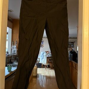 Tribal Black Ankle Pants